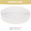 Knit Elastic Bands Elastic Band Sewing White Polyester 1 Set 2