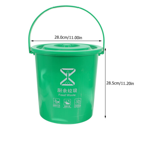 Kitchen Compostbak Emmertje Plastic Voor Natte En Droge Scheiding 1