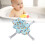 Baby Bath Seat Floating Foldable Soft Support Mat, Blue Rainbow, 57cm 1