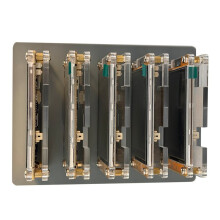 5X 735KH/S NMMinerNerdMiner+5 Slot Stand Aggiornato Bitcoin Crypto Solo Lottery Miner Miner con  Display da 2,8 Pollici