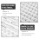 Assortedcolor Durable Paper Harp Chord Chart for Music Theory Learning 7