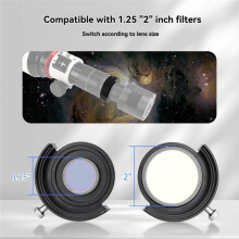 SVBONY SV226 Filter Drawer Anti-Light-Leaking Design for 1.25 and 2 Inches Filter Mounted for Astrophotography