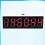 2X Relógio de 6 Bits de 0,36 Polegadas LED Relógio Eletrônico Digital W Módulo de Segundo Display Desligado Ajuste de Brilho da Memória -C 4