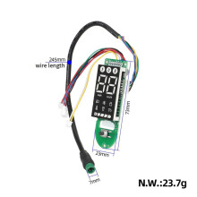 2X  Dashboard för  Electric Scooter 4 Lite Display Instrument Kretskort Kickscooter Ersättningsdelar