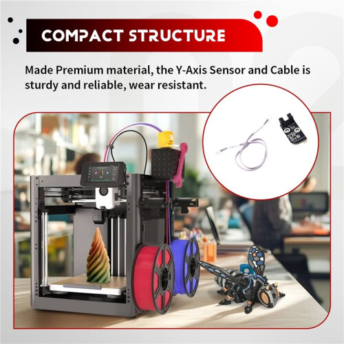 1Pc for Flashforge AD5X Y-Axis Sensor and Cable - 3D Printer Parts 2