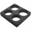 Cup Fixing Holder Foam Cup Carrier Tray Black 1set 7