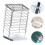 1Pc Silver Stainless Steel Cutting Tool Rack Kitchen Storage Holder 2