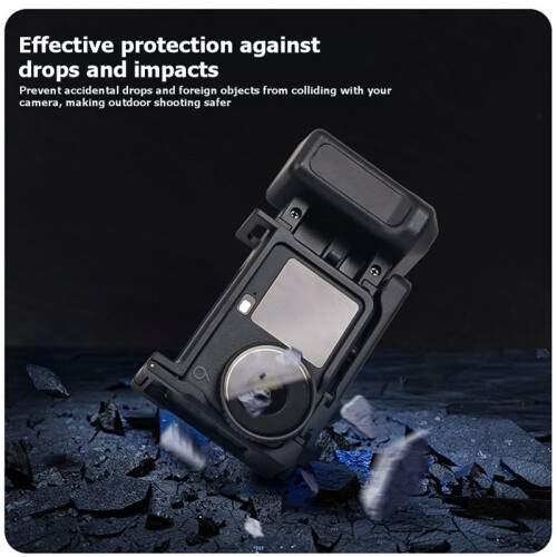 Street Grip Kit for Action 6 Hand Grip Mount with Quick Release Rabbit Cage Shutter Button & Protective Frame 2