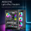 ARGB Controller for CPU Case Fan and LED Light Radiator with Remote Control A 3