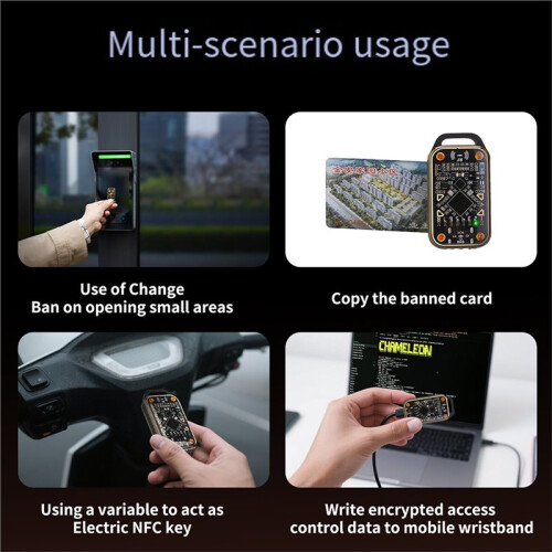 New Chameleon 3.0  Card Emulator with NFC Read Writer RFID  Chip ID IC Reader Tag Copyer 2