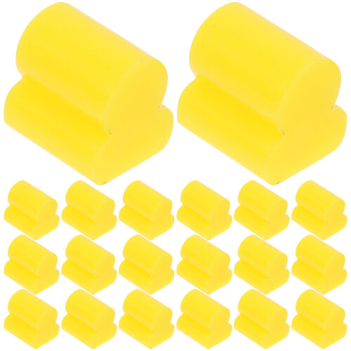 Zcyifa 20pcs Rubber Bumper For Instruments - Sound Reduction 1