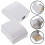 2Stk Weiße Schutzabdeckungen Steckdose Langlebig PVC 5