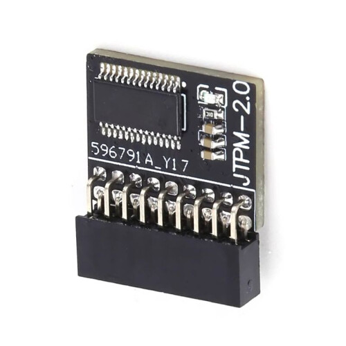 TPM 2.0 Security Module 18pin for Asrock - LPC Interface, Remote Encryption Card, Enhanced Data Protection 2