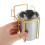 6Pcs Stainless Steel Wall Mount Ashtrays Silver Cigarette Butt Holders 4