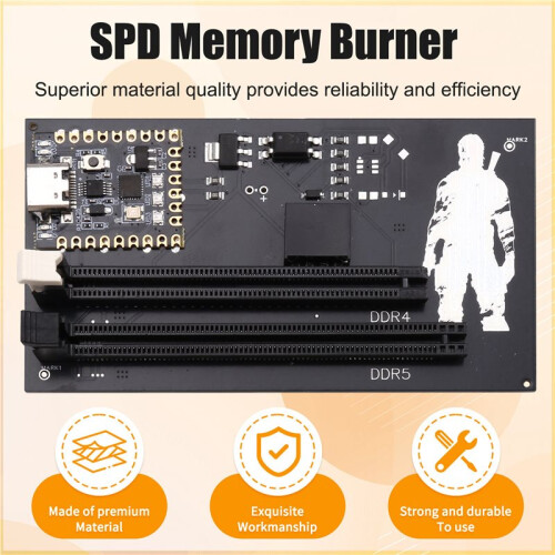 SPD Memory Burner SPD Modify, Unlock/Decrypt DDR4 DDR5 Memory, Change Out of Order 2