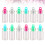 50Pcs 2Ml Clear Mini Glass Jars With Plastic Stoppers 7