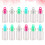 50Pcs 2Ml Clear Mini Glass Jars With Plastic Stoppers 8