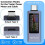 2X KOWSI USB C Tester Power Meter,Digital Multimeter with Large Color Screen,Voltage and Current Tester 2
