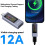 2X KOWSI USB C Tester Power Meter,Digital Multimeter with Large Color Screen,Voltage and Current Tester 4