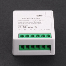 2X TUYA  16A   Non-Metered Version  Wifi  Voice Control Home Automation Light Relay Module