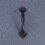 2Pcs Black Brass Door Handle Rust-Resistant Pull Handle for Cabinets 6