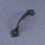 2Pcs Black Brass Door Handle Rust-Resistant Pull Handle for Cabinets 7