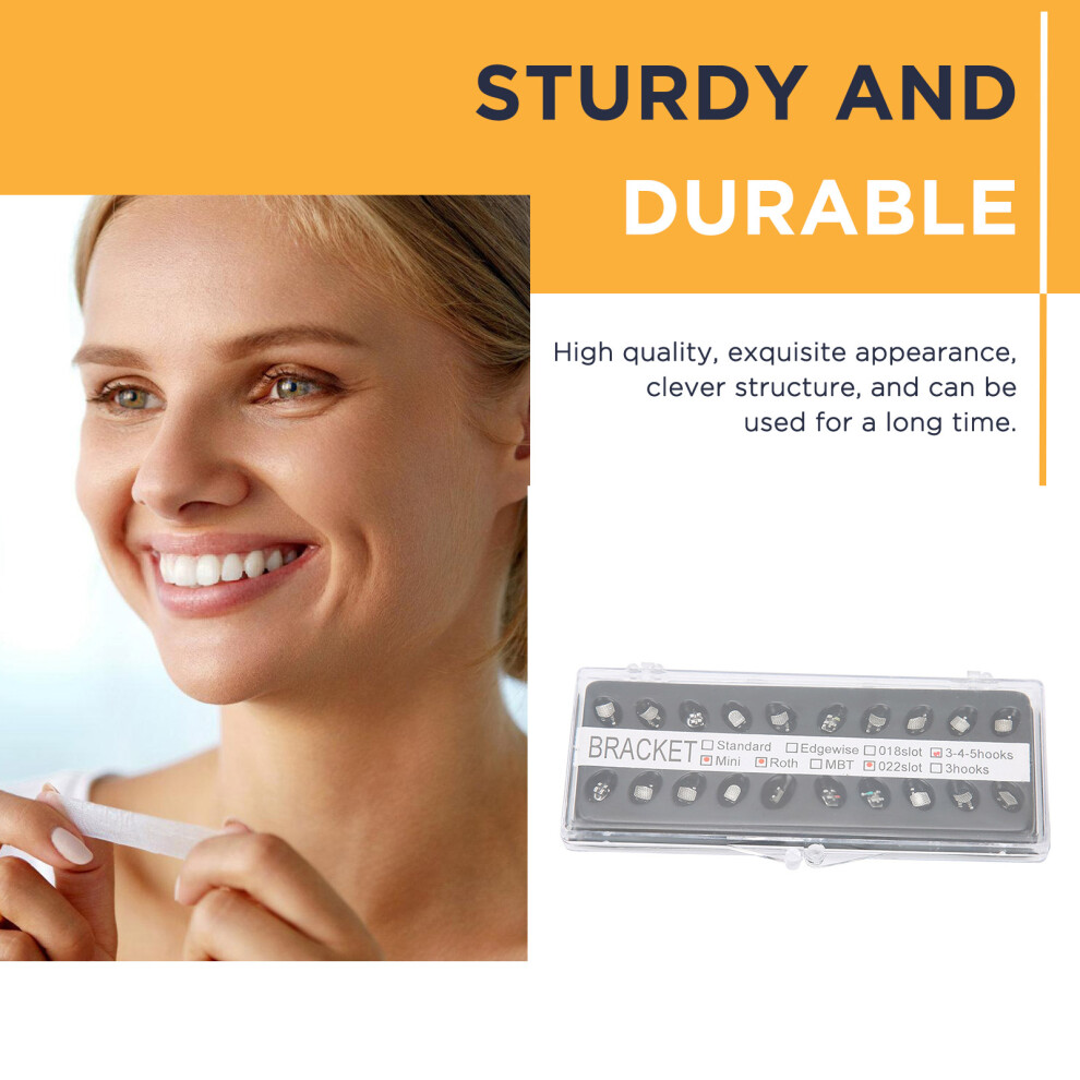 Hue-Grain Metal Braces Bracket Set - Dental Correction