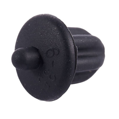 100X Black Rubber 6.35mm Audio Jack PC DVD Microphone Socket Dust Cover 2