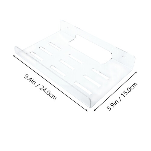 1 Set Router Organizer Simple Storage Rack Wall Mounted Storage Holder 1