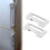 2 Set Replacement Handle Kitchen Appliance Parts Plastic Texture Refrigerator Handles Suitable for Refrigerators Repair 3