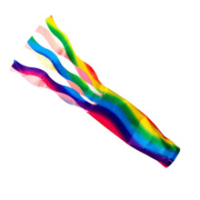 2X Rainbow Windsock Wind Streamer Flag Garden Camping Decoration Flag 70CM