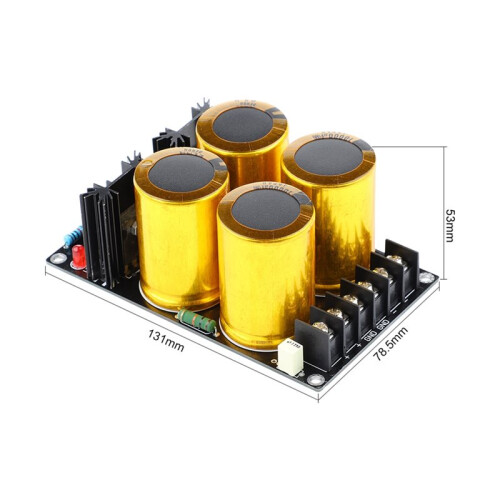 120A Amplifier Power Supply Rectifier Filter Board 63V 10000UF Schottky Rectifier Filter DIY Sound Audio Amplifiers