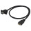 TYPE-E to USB 3.2 GEN2 10Gbps Female Front Panel Extension Cable USB3.2 TYPE-A Connector with Screw Hole for Desktop 2