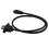 TYPE-E to USB 3.2 GEN2 10Gbps Female Front Panel Extension Cable USB3.2 TYPE-A Connector with Screw Hole for Desktop 4