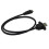 TYPE-E to USB 3.2 GEN2 10Gbps Female Front Panel Extension Cable USB3.2 TYPE-A Connector with Screw Hole for Desktop 7