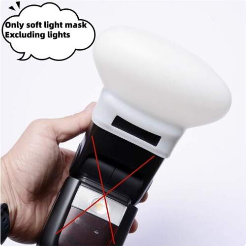Dental Diffuser Silica Gel Diffusion Dome Kit for V860IIIV850IIITT685TT600TT520 Macro Flash System Speedlight 2