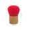Raindrops Flame Shaped Blush Brush Makeup Brush Red 1pcs 2