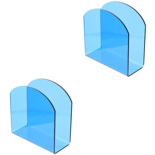 2Pièces Support Serviettes Bleu Pour Restaurant 2