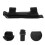 Black Nylon Universal Cuff Adjustable Utensil Holder for Disabled 6