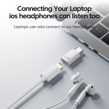 Type-C to  Headphone Audio Adapter USB-C Converter for Phone Headphone Adapters for PC Laptops Gray