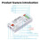 DOMRAEM 4-Channel LED Strip Controller ESP32 WLED Digital Controller PD5/12/20V DC5-24V Input 16A A 4
