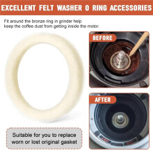 10pcs Washer Replacement for BrevilleBarista Express BES870,BES878,BES880,BES980 Coffee Machine Grinder Parts Set