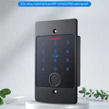 WiFi Tuya App Door Lock Keyboard RFID Access Controller Waterproof Metal Keypad Concealed Install Access Control,B