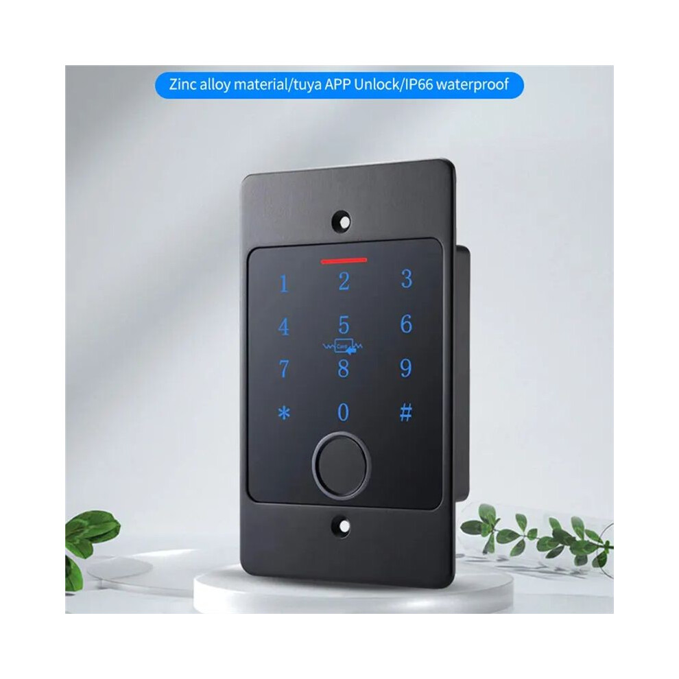 Wifi Tuya App Door Lock Keyboard Rfid Access Controller Waterproof Metal Keypad Concealed Install Access Control,B 4712307792699