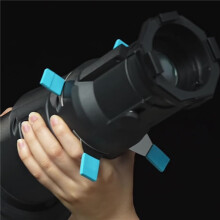 2X Focalize Conical Snoot voor Bowens Mount Photography Fotocondensator met Ingebouwde Geometrische Plaatvormen Gobo-Filter 36