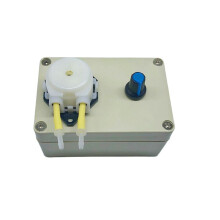 3X Adjustable Speed Peristaltic Pump 12V/24V Adjustable Speed Titration Pump Metering Pump US Plug