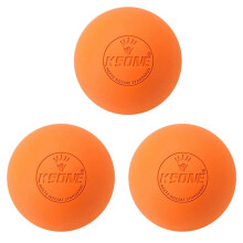 3X KSONE Massagebal 6,3 cm Fasciabal Lacrossebal Yoga Spierontspanning Pijnbestrijding Draagbare Fysiotherapiebal 6