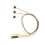 Disposable Electrode Patch with Wire DIN Electrode Cable with 3 Lead 5