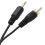 kenable 3.5mm Mono Jack Plug To Single RCA Phono Plug Cable  1m Gold 3