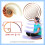 10cm/3.94inch Polarization  Disk MWO Optical Disk Multi-Wave Oscillator Antenna Ornaments 4